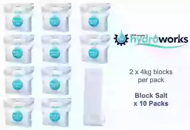 Harvey block salt – 10 packs of 2×4kg blocks